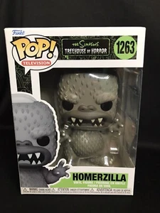Funko Pop! The Simpsons Homer Homerzilla #1263 Vinyl Figure Tree House of Horror - Picture 1 of 6