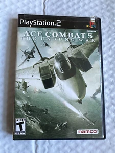 Sony Playstation 2 Ace Combat 5 The Unsung War PS2 - Picture 1 of 2