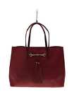 Auth Gucci Horesbit Leather Tote Bag Red 297007 F/S 424624