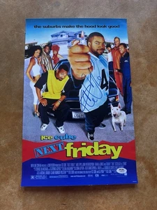 Ice Cube signed Autogramm Next Friday 11x17 Mini Poster PSA/DNA COA - Bild 1 von 3