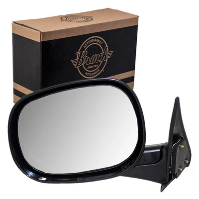 Espejo retrovisor manual izquierdo montaje estándar 6x9 para Ram 1500 1998-2001 55076479AC Foto 1 de 3