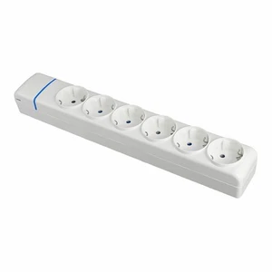 Rallonge 6 prises Schuko sans interrupteur Solera 8006p 250 V 16 A - Photo 1/1