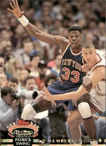 Patrick Ewing - 1992-93 Topps Stadium Club Basketball - Members Choice #207 - Bild 1 von 2