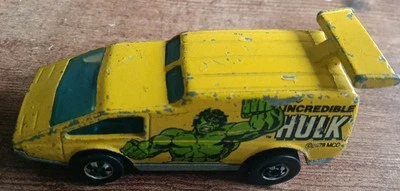 VINTAGE  Hot Wheels “HEROES” INCREDIBLE HULK SPOILER SPORT 1976 - Image 1 of 4