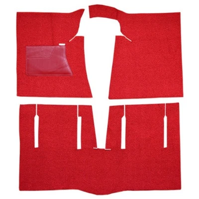 Tapete para 1963-1965 Ford Fairlane 2DR assento caçamba capota rígida com alça de console - Imagem 1 de 4