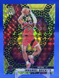 2024 Panini Mosaic Immanuel Quickley #185 Spectris Gold FOTL Mosaic /10 - Picture 1 of 2
