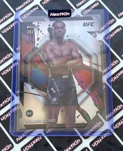 2024 Topps Finest UFC William Gomis 82 Rookie RC Die-Cut Refractor /75 - Picture 1 of 3