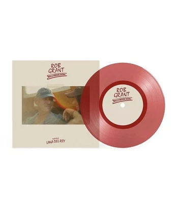 Rob Grant Lana Del Rey Hollywood Bowl 7" Red Vinyl Brand New Sealed Ships Fast! - Imagem 1 de 4