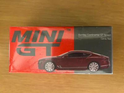 Mini GT 1:64 Bentley Continental GT Speed ~ rojo caramelo Foto 1 de 2