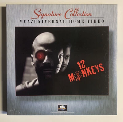 12 Monkeys Signature Collection MCA/Universal Laserdisc Terry Gilliam Foto 1 de 4