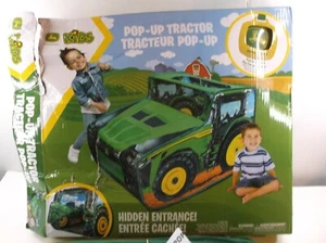 John Deer Pop-Up Tractor Tent Children's Toy NIB Box Damage Only - Picture 1 of 6