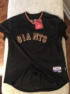 Majestic San Francisco Giants Jersey Sz 48 #28 Buster Posey 2010 World Series - Picture 1 of 7