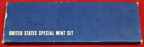 1966 United States Special Mint Set (SMS) - OGP Cover
