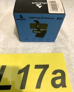 NexiGo N60 1080P FHD Webcam w/ Mic Software Control & Privacy Cover —Plug & Play - Picture 1 of 3