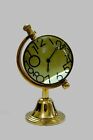 Lot Of 2 Pieces Nautical Antique Table Top Hanging Brass Clock Desk Watch X-Mas