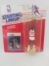 1988 Michael Jordan Starting Lineup Chicago Bulls Jersey Rookie Card