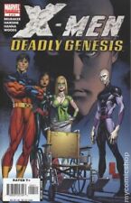 X-Men Deadly Genesis #4 excellent état 2006 image stock qualité inférieure