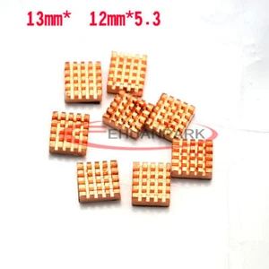8PCS Copper RHS-03 Computer VGA Graphics Card Chip Cooling Heatsink Pad - Photo 1/1