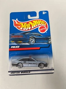 2000 Hot Wheels Collector #207 POLICE CAR Light Blue A19 - Picture 1 of 2