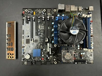 INTEL DX58S0 LB41BU LGA1366 MOTHERBOARD (MBD10) I7 - 930 2.8ghz Cpu / Fan — 第 1/3 张图片