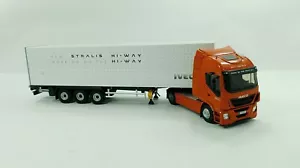 IVECO STRALIS HI WAY ORANGE PROMOZIONALE 1\43 ELIGOR,NO OLD CARS,LBS,TECKNO,WSI - Foto 1 di 7