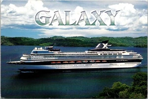 Postcard Celebrity Cruises MV Galaxy Marella Explorer - Bild 1 von 2