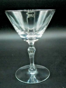 Champagne o Sherbet Cristallo "Fidanzamento" Fostoria Vintage - Foto 1 di 4
