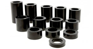 Nylon Standoff Plastic Spacers Washers - Black, M3, M4, M5, M6, M8 Sizes 3-25mm - Picture 1 of 7