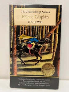 Prince Caspian Chronicles of Narnia C S Lewis Collectors Edition Book +4 CDs NEW - Picture 1 of 8