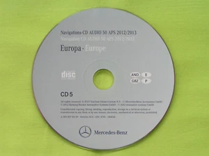 CD NAVIGATION MERCEDES BENZ AUDIO 50 APS SPANIEN 2013 A B C GL M R VIANO NTG 2 - Bild 1 von 2