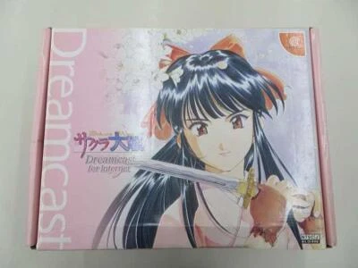 Dreamcast Sakura Wars Limited Pink Console Sega NTSC-J avec boite manette man... - Photo 1/4