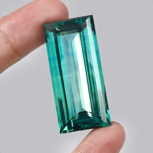 AAA Natural Ceylon Bi-Color Parti Sapphire Loose Emerald Gemstone Cut 101.80 Ct - Picture 1 of 4