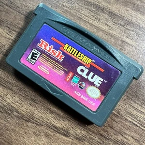 Risk / Battle Ship / Clue - Nintendo Game Boy Advance [Atari, 2005] **TESTED** - Picture 1 of 1