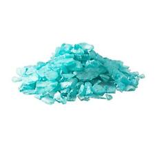 Sea Glass Chips Colored Sea Glass Chips Aqua Blue 22oz Bulk Pearlized Sea Glass