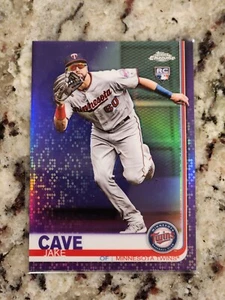 2019 Topps Chrome Purple Refractor /299 Jake Cave #161 Rookie RC - Bild 1 von 2