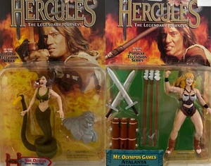 Paquete de figuras de acción legendarias de Hércules She-Demon & Atalanta - Imagen 1 de 7