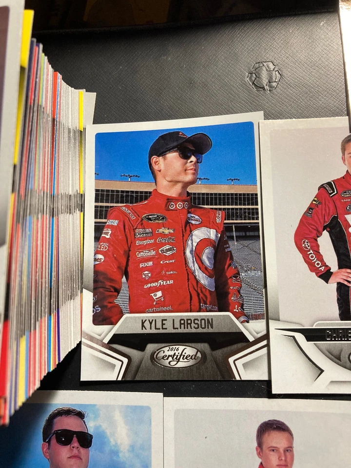 2016 Panini Certified NASCAR Racing Cards complete base set #1-100 Bell Byron RC - Image 1 of 4