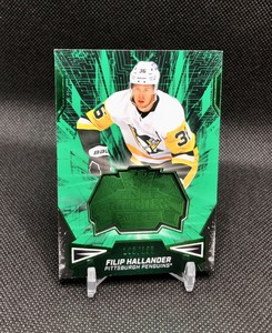 2022-23 SPX Hockey Filip Hallandar /199 “FINITE ROOKIES” GREEN SP RC No. F-27 📈