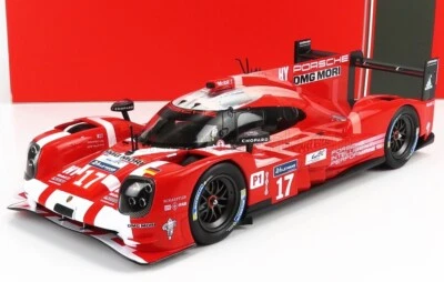 Porsche 919 Hybrid Turbo Team Porsche #17 2nd 24h Le Mans 2015 1:18 Scale Ixo - Image 1 of 2