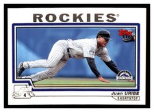 2004 Topps #87 JUAN URIBE Colorado Rockies ~B9PP