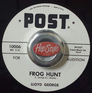45Re✦LLOYD GEORGE✦"The Hunt / Come On Train"✦ Superb Stroll & Bopper Twin Spin♫ - Picture 1 of 1