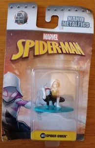 NEW Marvel Spiderman Nano Metalfigs SPIDER-GWEN Die Cast Action Figure Toy MV3 - Picture 1 of 3