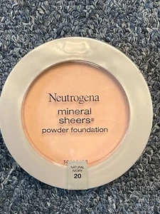 Neutrogena Mineral Sheers Powder Foundation Natural Ivory 20 .34 oz - Picture 1 of 7