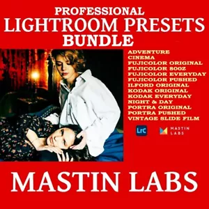 MASTIN LIGHTROOM PRESETS BUNDLE photography FILM LOOKS kodak ilford fujicolor - Picture 1 of 11