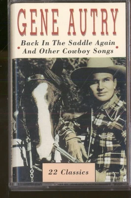 Gene Autry Back In the Saddle Again and Other Cowboy Songs cassette Germany - Bild 1 von 2