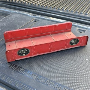 Vintage Marx Metal New York Central Train Girder Bridge Red - Picture 1 of 12