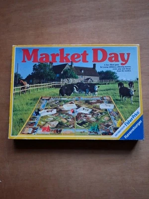 COMPLETE Market Day Board Game Ravensburger Vintage 1984  - Image 1 of 4