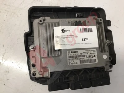 CITROEN C3 ENGINE ECU CONTROL MODULE 1.6 DIESEL 9666729580 2009-2016 0281019819 - Image 1 of 4