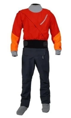Kokatat Men's Meridian Gore‑Tex Pro Dry Suit - Small - Red - Image 1 of 4