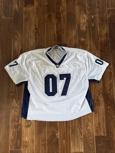 Athletic NFL White Blue # 07 Stitched Jersey Men's Size XL 46/48 - Picture 1 of 6